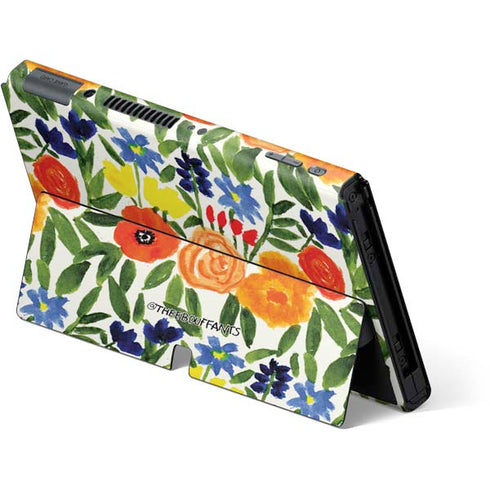 Bouffants and Broken Hearts Garden 6 Nintendo Switch OLED (2021) Skin